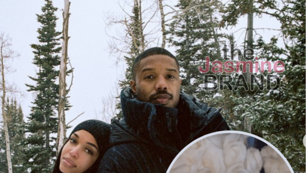 Michael B. Jordan Gifts Girlfriend Lori Harvey With 15 Bouquets Of White Roses For Her Birthday