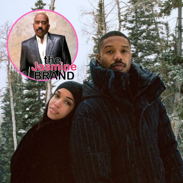 Steve Harvey On Michael B. Jordan Renting Out Aquarium For Lori Harvey: Good Luck Homie + Says He Met Actor’s Father