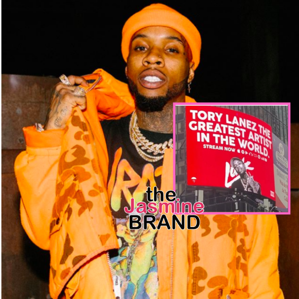 Tory Lanez Takes Out Billboard In Times Square, Calling Himself ‘The Greatest Artist In The World’ + Says He Wants To Be A Mogul & Role Model