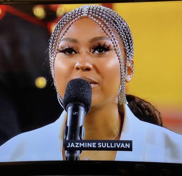 Watch Jazmine Sullivan & Eric Church Sing the National Anthem at the Super Bowl [VIDEO]