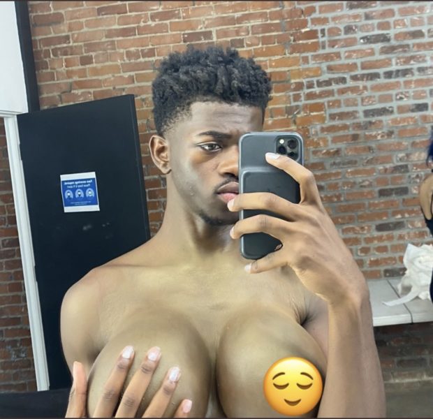 Rapper Lil Nas X Debuted Alleged Breast Implants, Fans React!