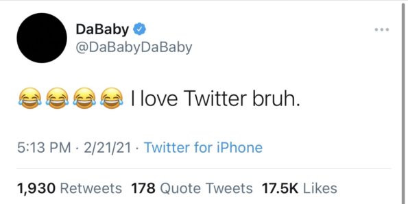 DaBaby Speaks Out, Denies Calling JoJo Siwa A B*tch: My Word Play Went Over  Their Heads - theJasmineBRAND