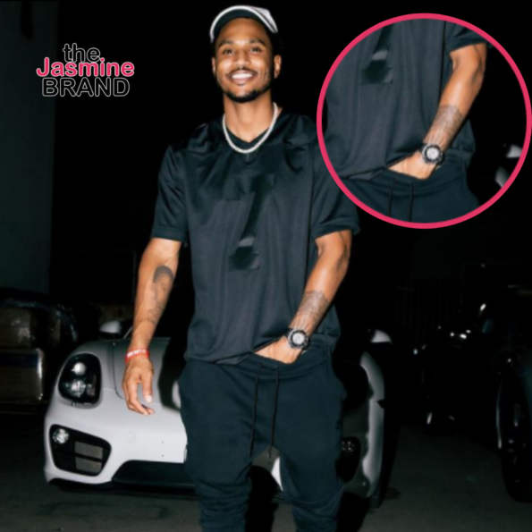 trey songz arm tattoos