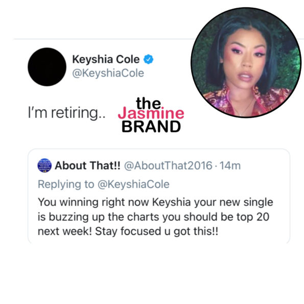 Keyshia Cole Says She’s Retiring From Music After Her 8th Studio Album