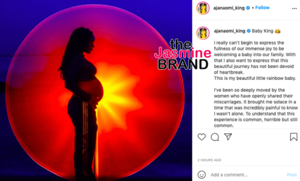 Actress Aja Naomi King Shows Off Post-Pregnancy Body After Giving Birth ...