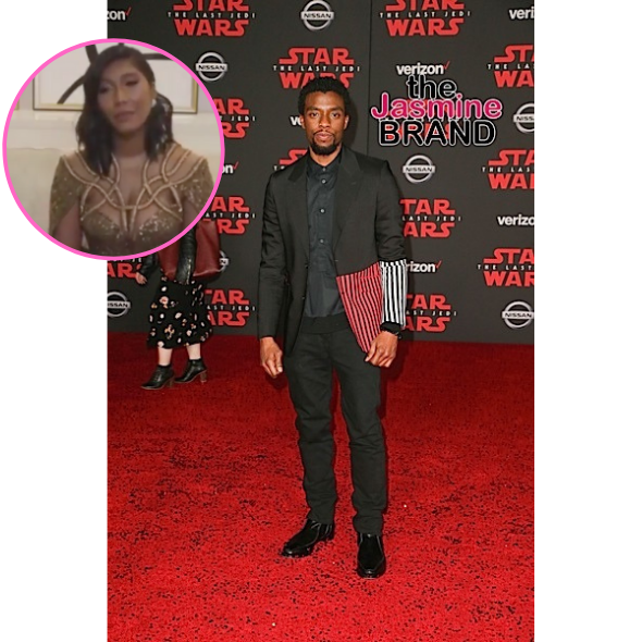 Chadwick Boseman’s Widow Taylor Simone Ledward Tearfully Accepts Golden Globe On Late Actor’s Behalf
