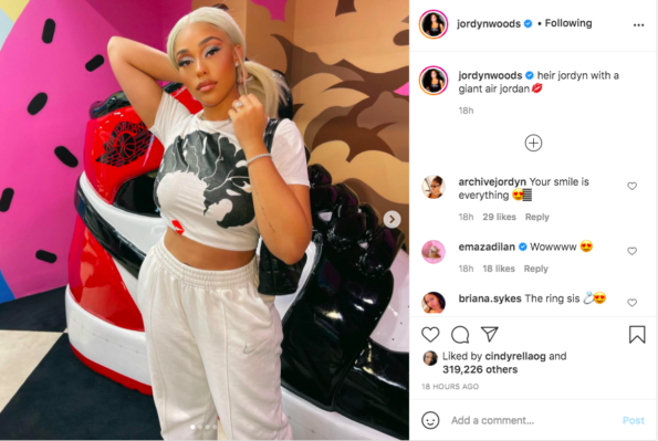 Jordyn Woods' Mom Had This To Say About Those Engagement Reports
