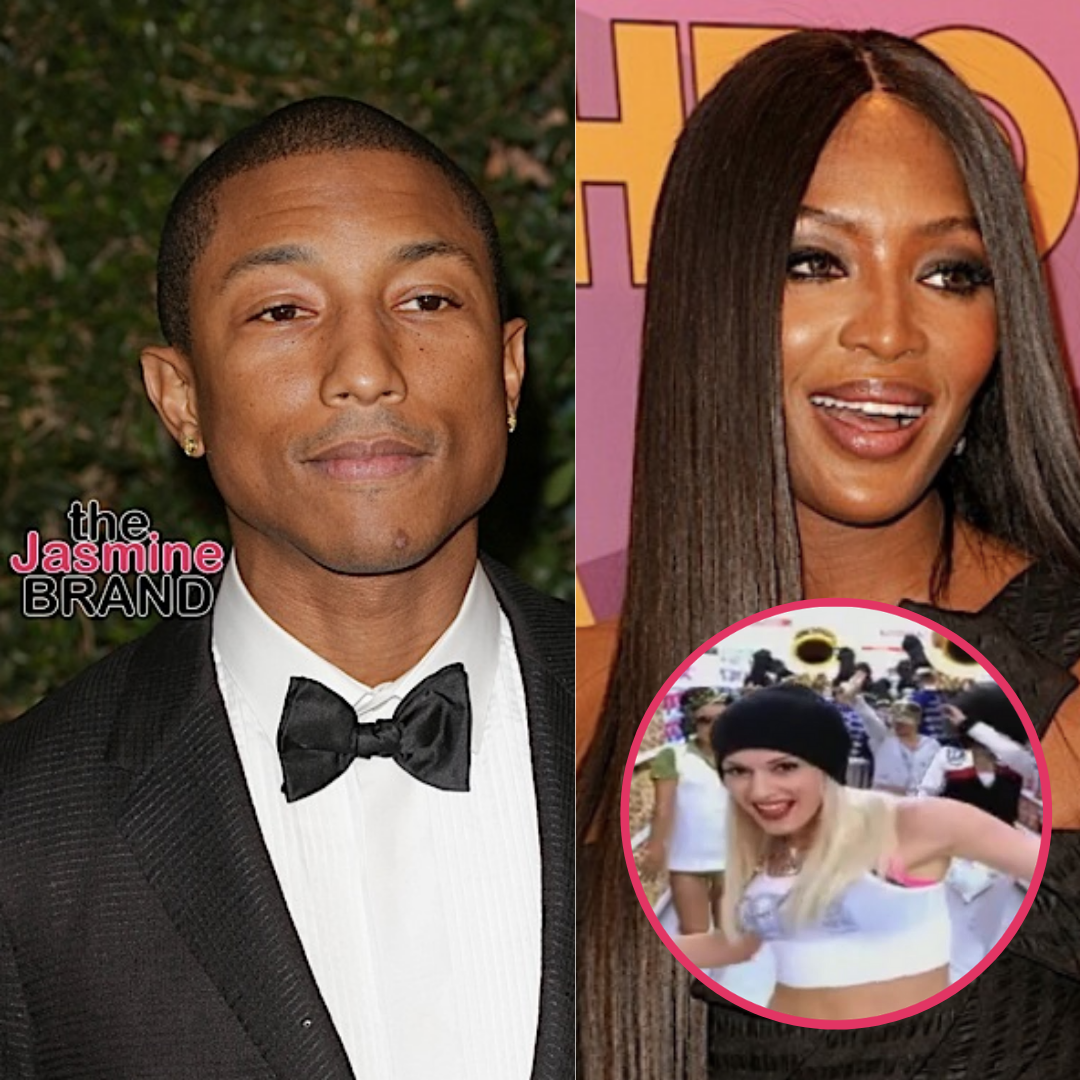 Pharrell Williams Reveals Naomi Campbell Was The Inspiration Behind The 2005 Song ‘Hollaback Girl’