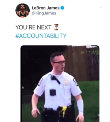 LeBron James explains why he deleted tweet about police shooting