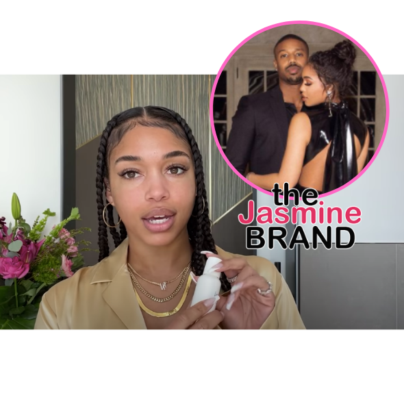 Lori Harvey Reveals Her New Skincare Line Is ‘Coming Out Very Soon’, Tests Products On Boyfriend Michael B. Jordan