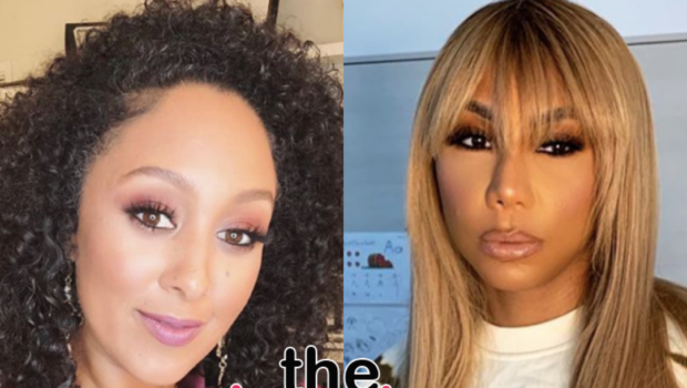 Former ‘The Real’ Co-Hosts Tamera Mowry-Housley & Tamar Braxton Share Affectionate Moment