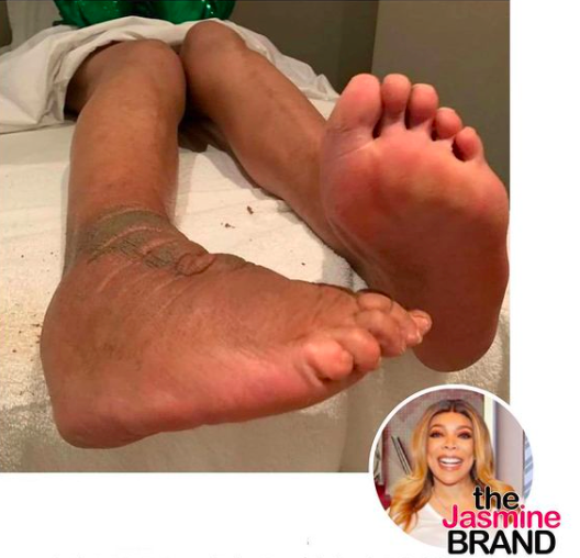 Wendy Williams Says Staff Didn’t Want Her To Post Her Feet On Social Media: They’re Going To Be Mean To You