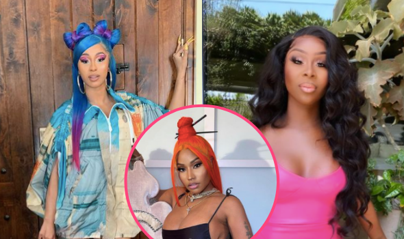 Cardi B Confronts Jessie Woo For Alleging Her Team Wanted To ‘Take Out Nicki Minaj’, Shares DMs: Here You Go Lying