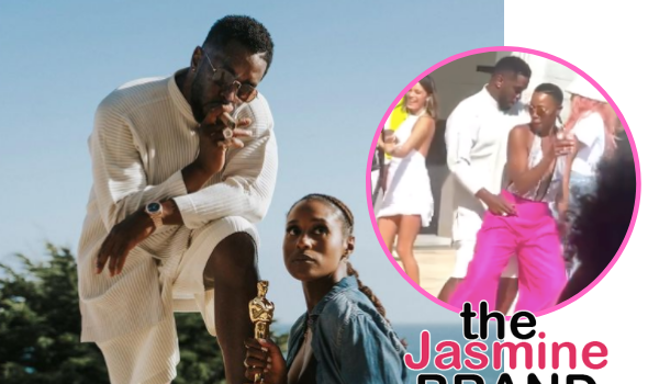 Diddy & Issa Rae Co-Host Star-Studded Memorial Day Party + Diddy Spotted Dancing Extra Close To Actress Yvonne Orji