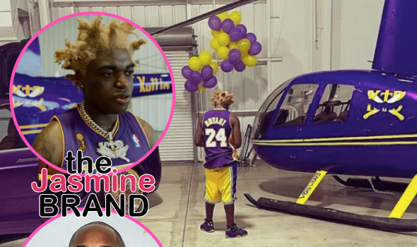 Kodak Black Faces Backlash For Celebrating Birthday With Lakers-Themed Helicopter: I’m Ouchea, I’m Like Kobe