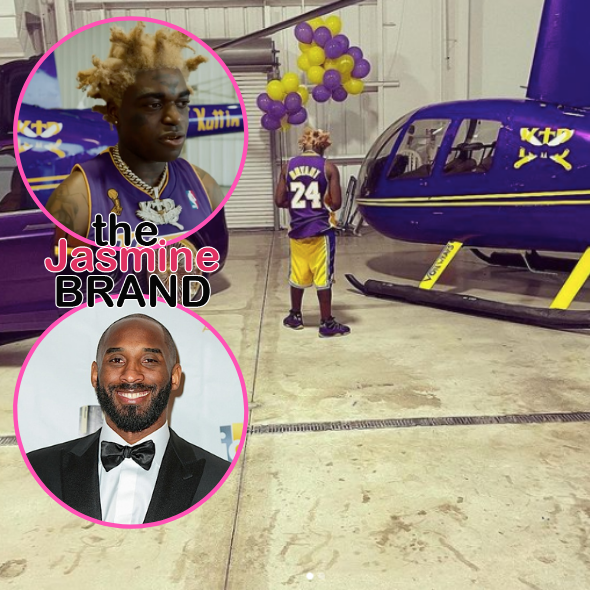 Kodak Black Faces Backlash For Celebrating Birthday With Lakers-Themed Helicopter: I’m Ouchea, I’m Like Kobe