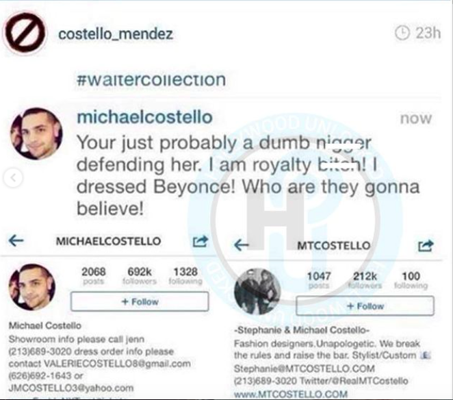 Michael Costello Denies Calling Designer Maxie James The N-Word