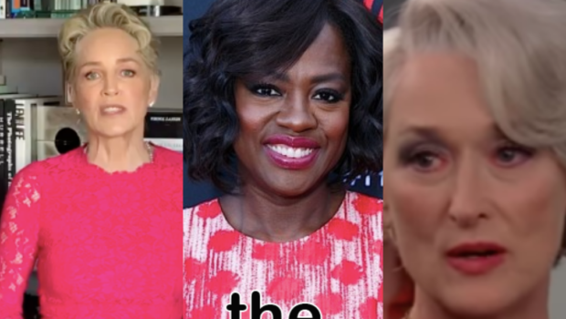 Sharon Stone Says Viola Davis ‘Is Every Bit The Actress Meryl Streep Is’ & Trends Online As Fans Seemingly Agree With Her