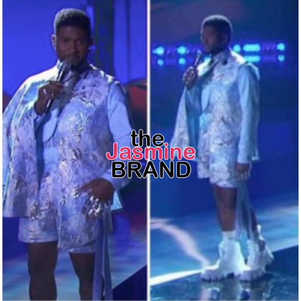 Usher Fans React To Interesting Wardrobe Choice: Why Is He Dressed Like A Grambling University Majorette?
