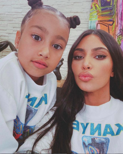 North West Scared Mom Kim Kardashian With Murder Scene Makeup The Housekeeper Tried To Call