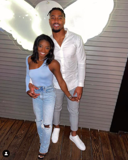 Simone Biles Says She Met Her Boyfriend, Houston Texans Player