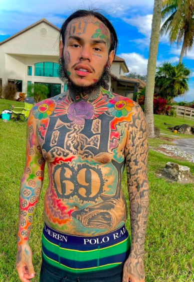 Tekashi 6ix9ine Sued By Japanese Tattoo Artist Of Similar Name, Says Rapper Falsely Accused Him Of Using Heroin & Is Damaging His Reputation