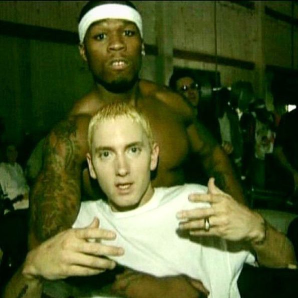 50 Cent Shares 1st Photos Of Eminem As White Boy Rick In 'BMF
