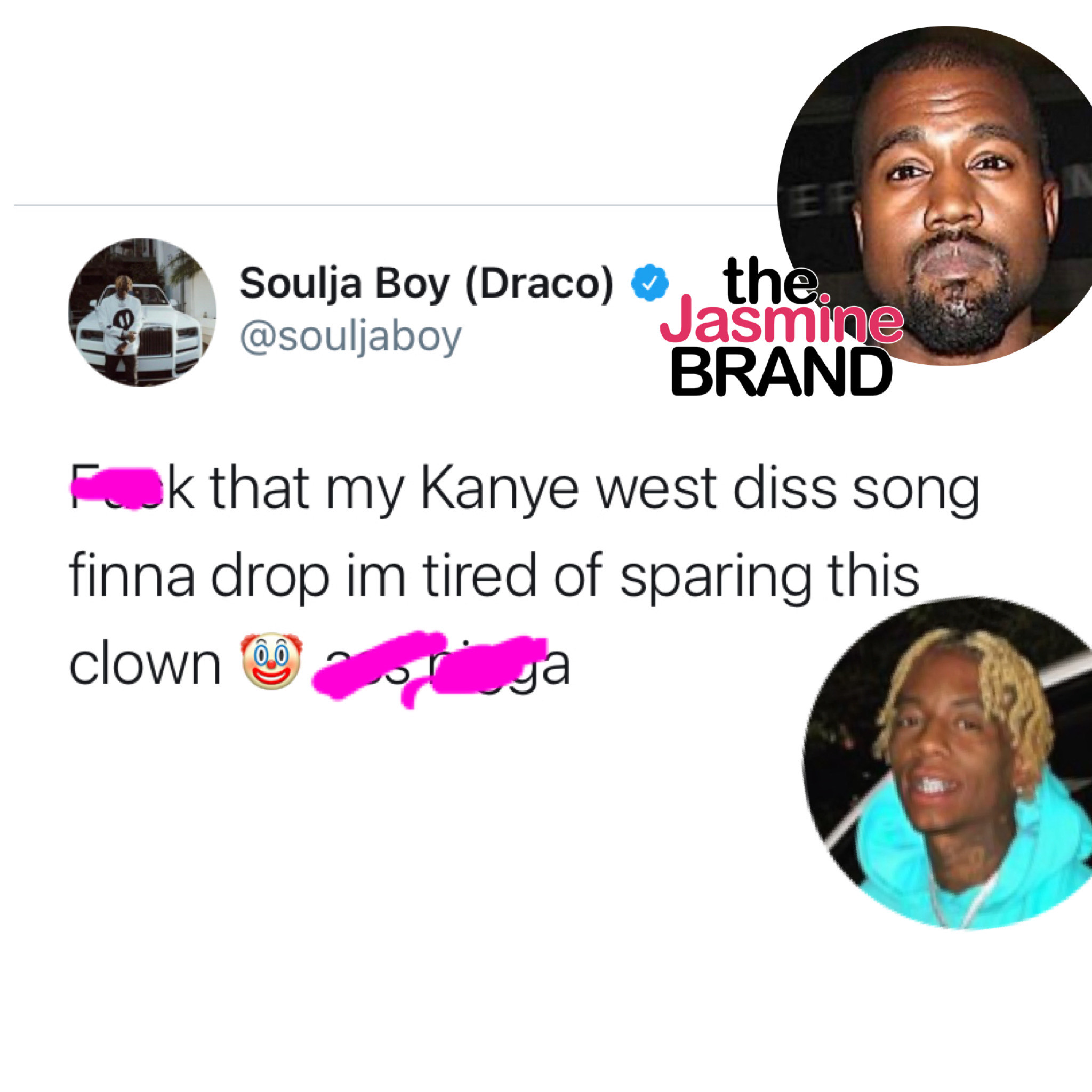 Soulja Boy Lashes Out At Kanye West After Discovering His Track Was Not