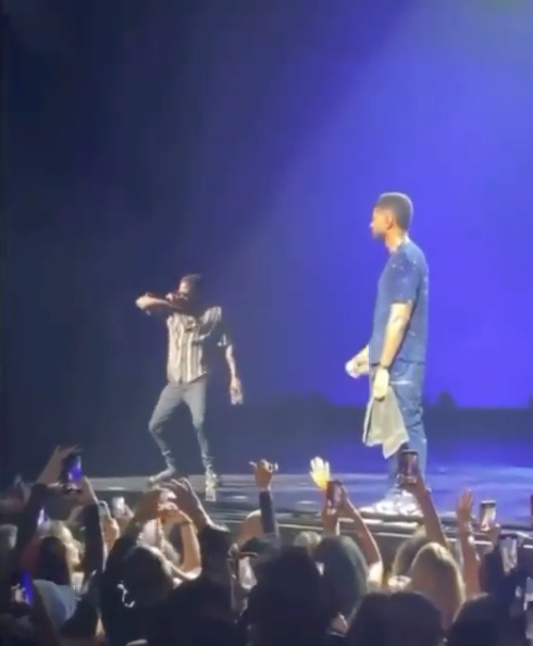 Kevin Hart Crashes Usher’s Las Vegas Performance [VIDEO]