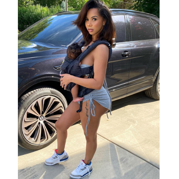 Brittany Renner says she blew a lot of money, lived with her mom, denies PJ  Washington child support rumors
