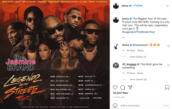 Centimeter puls Gå ud Gucci Mane & Jeezy Announce Joint All Star Tour Showing There's No Bad Blood  After Verzuz Battle - theJasmineBRAND