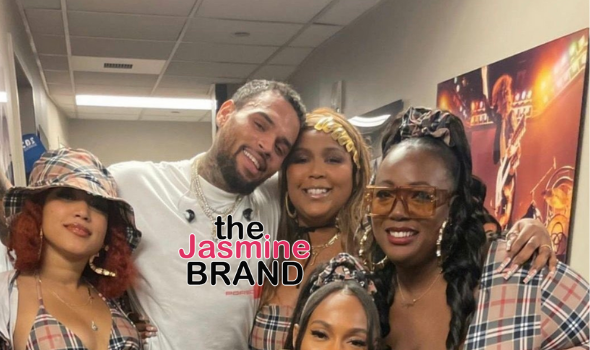 Lizzo Slammed For Calling Chris Brown Her ‘Favorite Person’ While Asking For A Photo