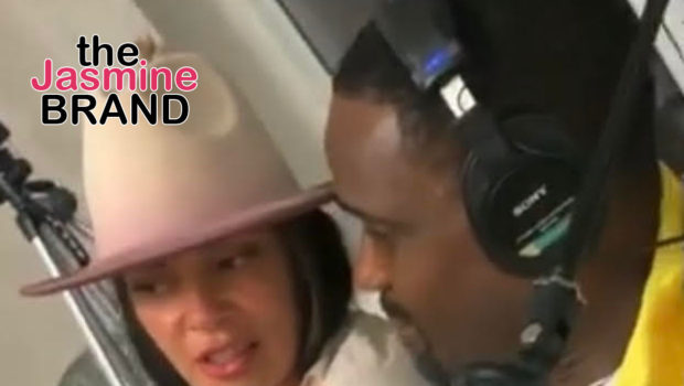 Darius McCrary Kisses Girlfriend In Interview Amid Rumors He’s Dating Sidney Starr