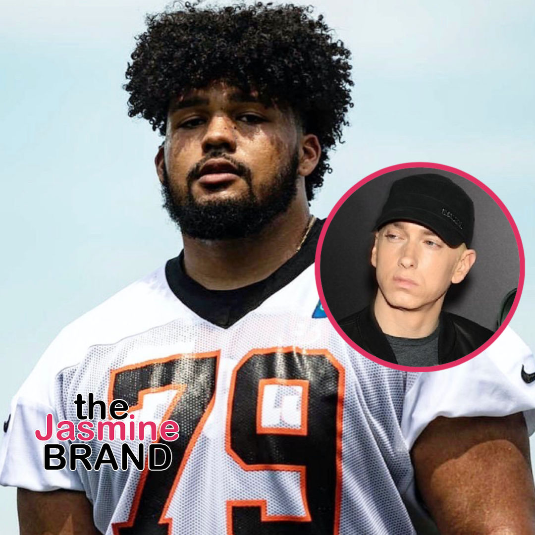 Bengals' Carman went to Eminem's restaurant, got sick during game