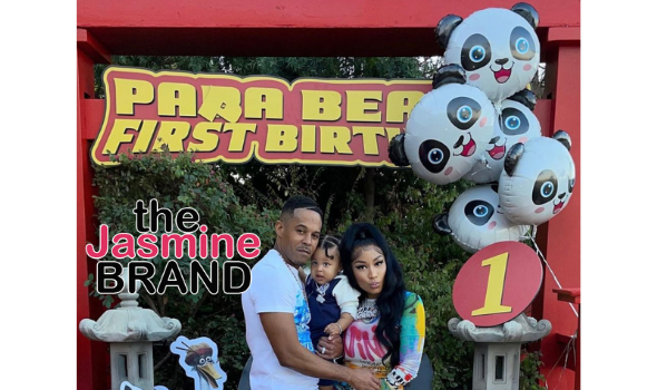 Nicki Minaj & Husband Kenneth Petty Throw 1st Birthday Party For Their Son [PHOTOS]