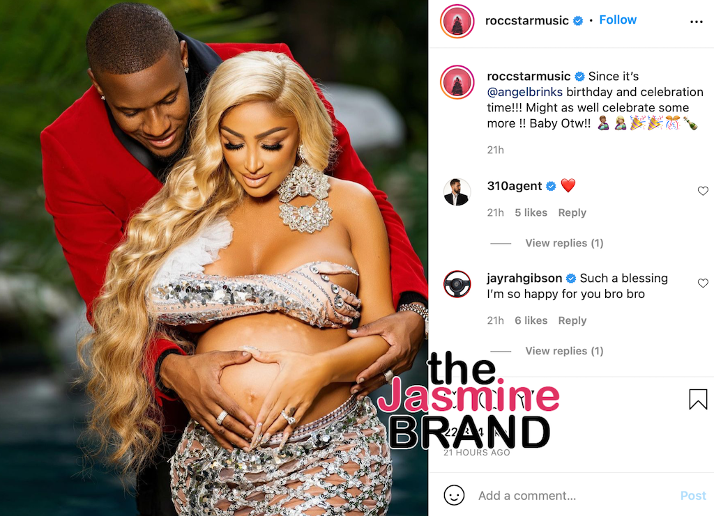Reality Star Angel Brinks & Producer RoccStar Are Expecting Their 1st