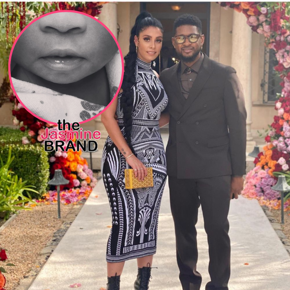 Usher & Girlfriend Jenn Goicoechea Welcome 2nd Child, Sire Castrello Raymond, Together