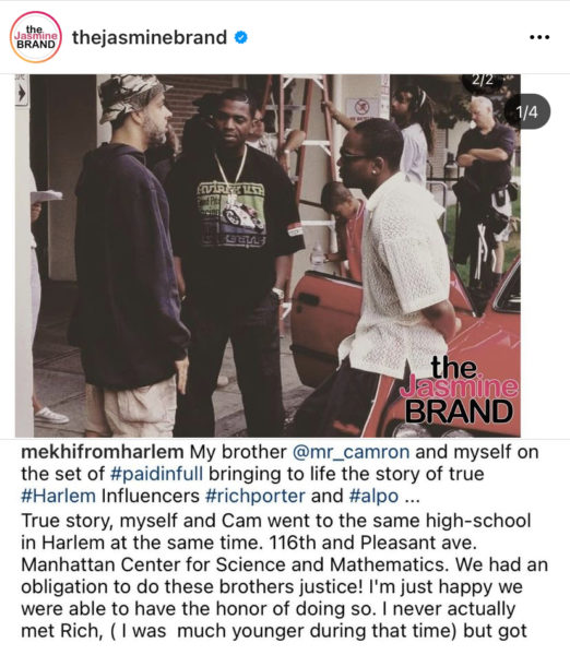 Mekhi Phifer reflects on 'Paid in Full' experience after Alpo Martinez's  death - REVOLT