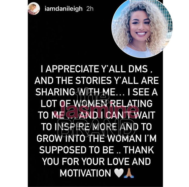 DaniLeigh Says A Lot Of Women Relate To Her, Following Her Issues With ...