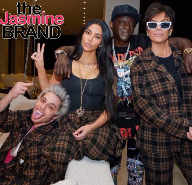 Flavor Flav Shares Photo Of Rumored Couple Kim Kardashian & Pete Davidson, Fuels Speculation They’re Dating