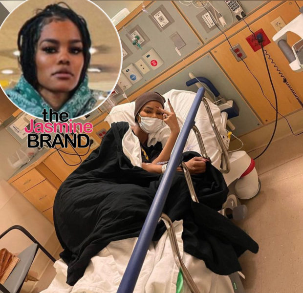 Teyana Taylor Shares Photo In Hospital Bed, Says Her Body ‘Gave Out’ & ‘Shut Down’