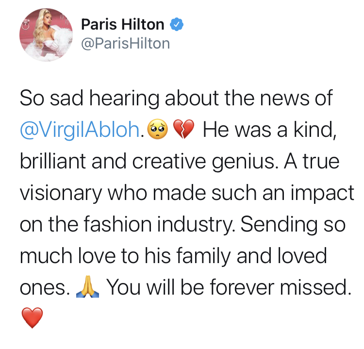 Virgil Abloh Survived by Wife, Two Kids — Dead at 41