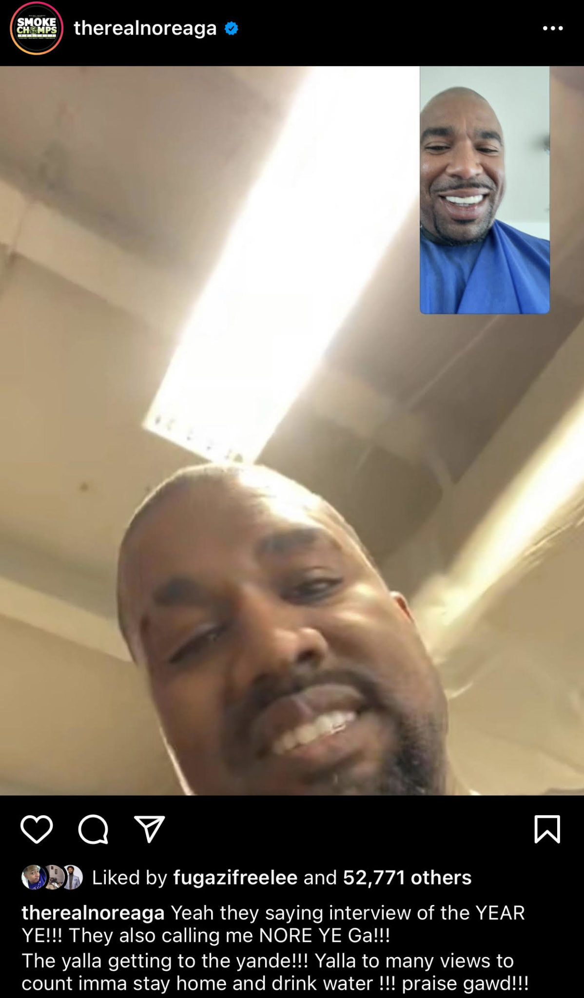 Kanye's "Drink Champs" Episode Makes Revolt History, Breaks Viewership