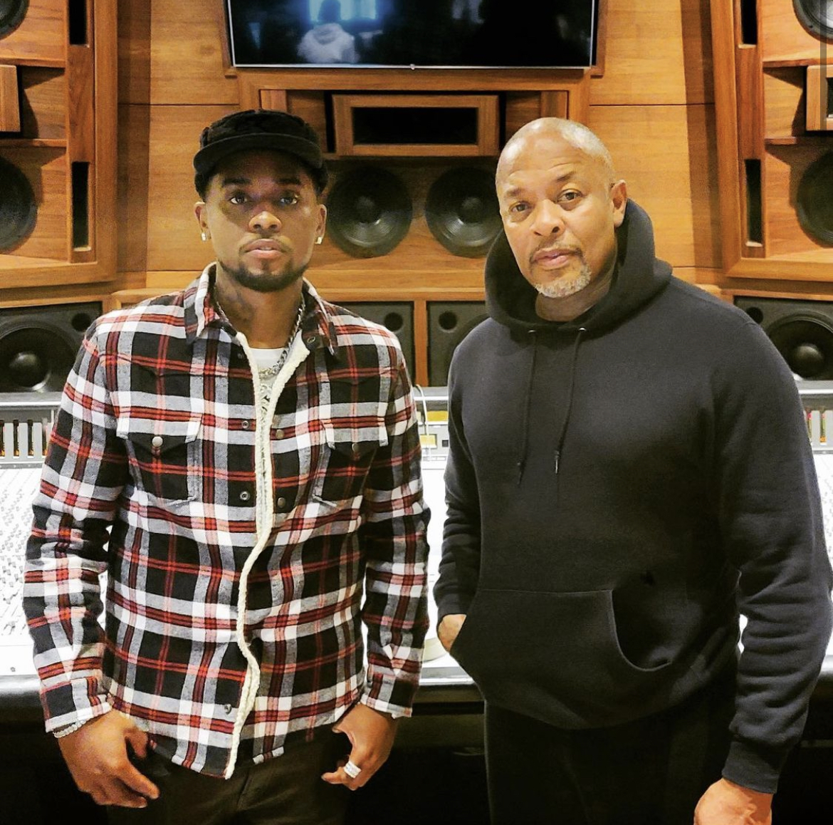 London On Da Track & Dr. Dre Might Spotted In The Studio Together: Dr. Dre Was F****** With Anything I Cooked Up Last Night!