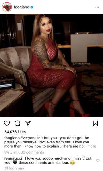 Xvideos Rennirucci - Incarcerated Rapper Foogiano Shows Love To FianceÃ© Renni Rucci, Thanks Her  For Her Loyalty - theJasmineBRAND