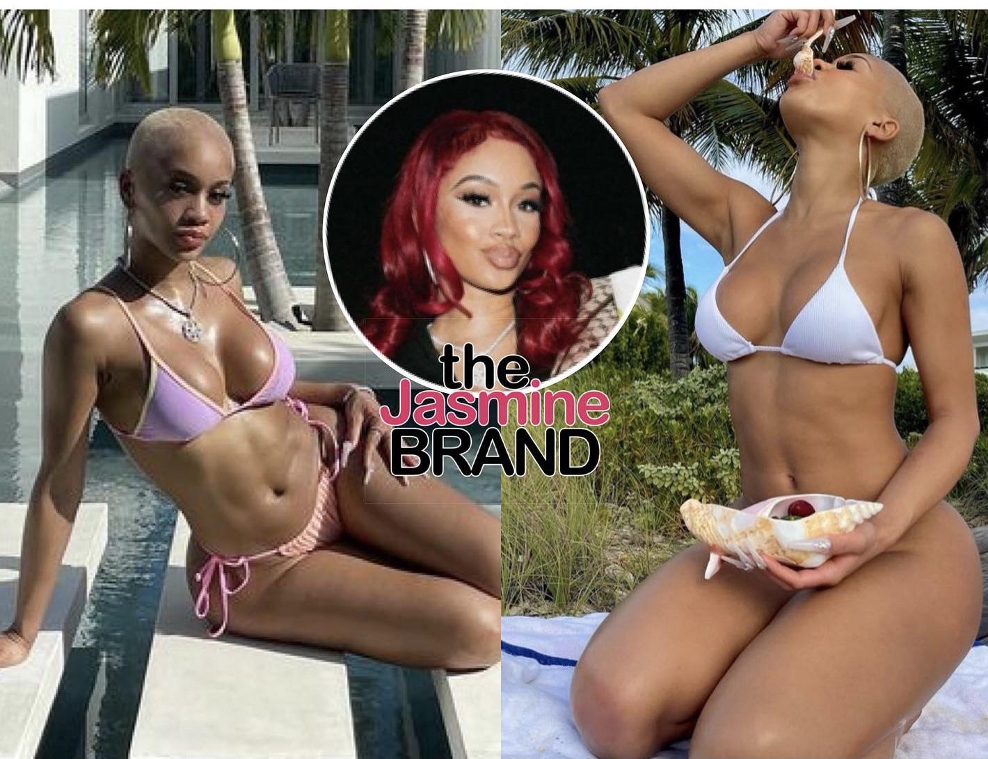 Saweetie Cuts Her Hair Completely Off