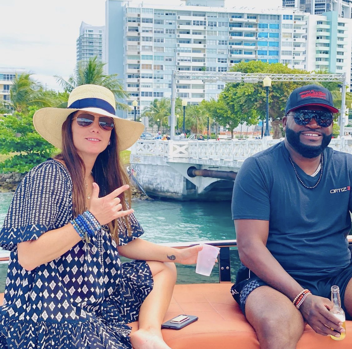 Ex Boston Red Sox Player David Big Papi Ortiz And Wife Tiffany Announce