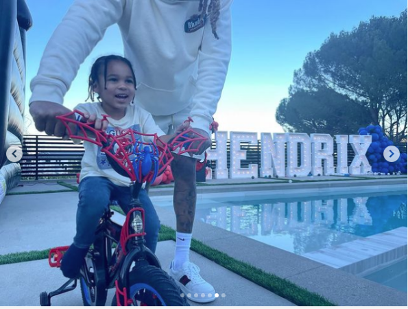 FUTURE AND JOIE CHAVIS CELEBRATE SON'S 3RD BIRTHDAY