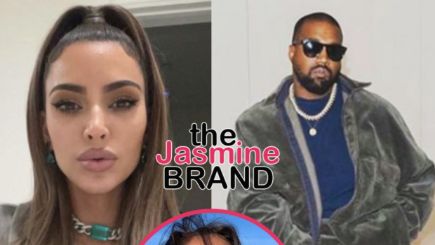 Kim Kardashian Thinks It’s “Strange” Kanye West Keeps Publicly Expressing He Wants Her Back Because He’s Living With His Model Girlfriend Vinetria, Source Says