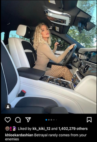 Khloe Kardashian Posts Revenge Body Pics With Cryptic Caption - Betrayal  Rarely Comes From Your Enemies - theJasmineBRAND